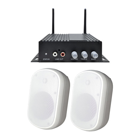 AACEK1W Speco Technologies AA1 Amp and SPCE5OW Bundle