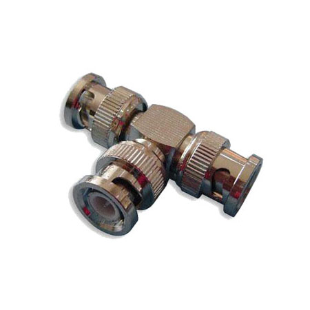 AB-166-10 BNC Adapter Three Male - 10 Pack