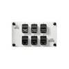 Show product details for AC1000 Legrand On-Q 6 Port Network Interface with Module Jacks