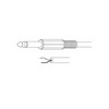 AC110 Vanco Cable 1/4 In Mono Plug Stripped Tinned 6 ft