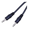 Show product details for AC123X Vanco Cable 3.5 mm Mono Plug to 3.5 mm Mono Plug 6 ft