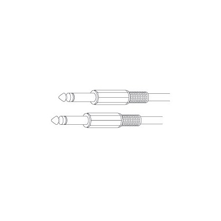 AC130X Vanco Cable 1/4 In Mono Plug to 1/4 In Mono Plug 20 ft