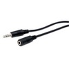 Show product details for AC132X Vanco Cable 3.5 mm Stereo Plug 3.5 mm Stereo Jack 6 ft