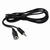 AC2512-BK Legrand On-Q Stereo 3.5mm M/F Audio Cable (12 ft)