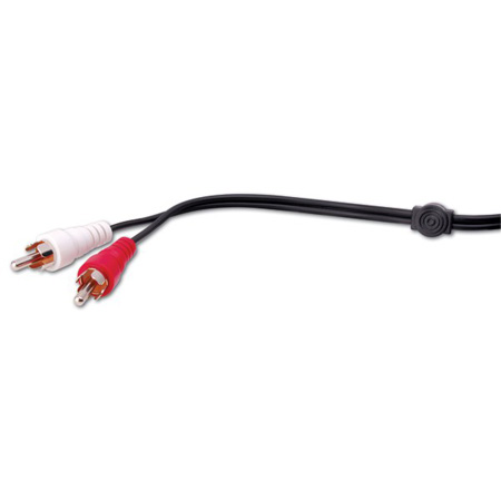 Vanco RCA Patch Cable-Nickel Plated