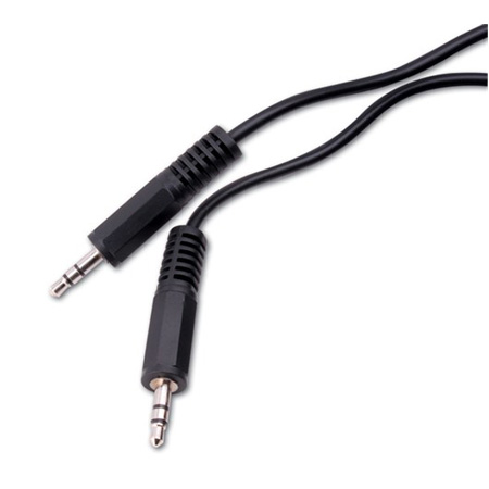 AC2W72X Vanco Cable 3.5mm Stereo Plug to 3.5mm Stereo Plug 6ft