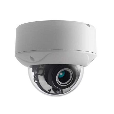 AC326D-OD4Z Red Line Series DS-2CE56H0T-AVPIT3ZF 2.7-13.5mm Motorized 20FPS @ 5MP Outdoor IR Day/Night DWDR Dome HD-TVI/HD-CVI/AHD/Analog Security Camera 12VDC/24VAC