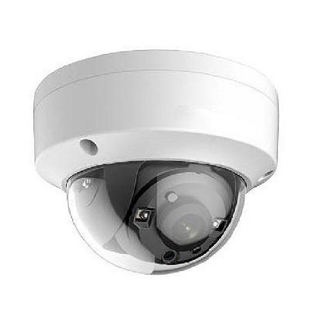 AC344-OD-2.8mm Red Line Series DS-2CE56D8T-VPIT 2.8mm 30FPS @ 1080p Outdoor IR Day/Night WDR Dome HD-TVI Security Camera 12VDC