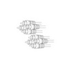 Show product details for AC836 Vanco Cable RCA Plug to RCA Plug 3 ft RWBY