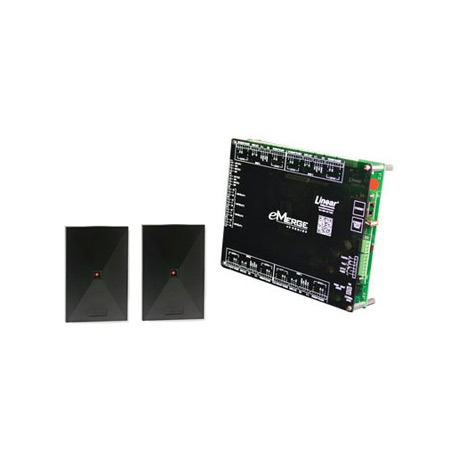 ACM2DB Linear eMerge Elite 2-Door 2-Reader Access Control Module Bundle - No Enclosure