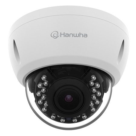 ACV-8080R Hanwha Techwin 3.6mm 30FPS @ 5MP Outdoor IR Day/Night WDR Vandal Dome HD-TVI/HD-CVI/AHD/Analog Security Camera 12VDC
