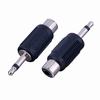 Show product details for AD504 Vanco Adapter 3.5 mm Mono Plug - RCA Jack