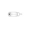 Show product details for AD505G Vanco Adapter 3.5 mm Mono Jack - RCA Plug Gold