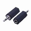 Show product details for AD532X Vanco Adapter 3.5 mm Miniature Mono Jack to 2.5 mm Mono Plug