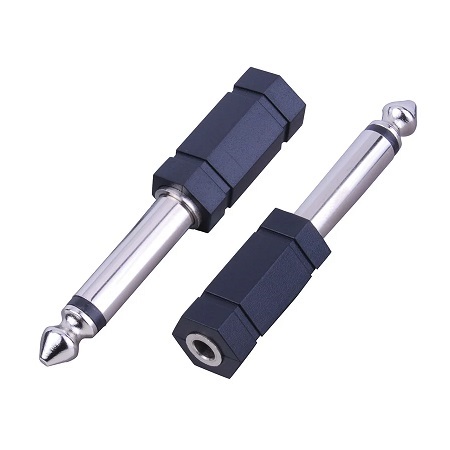 AD549X Vanco Adapter 3.5mm Stereo Jack to 1/4" Mono Plug