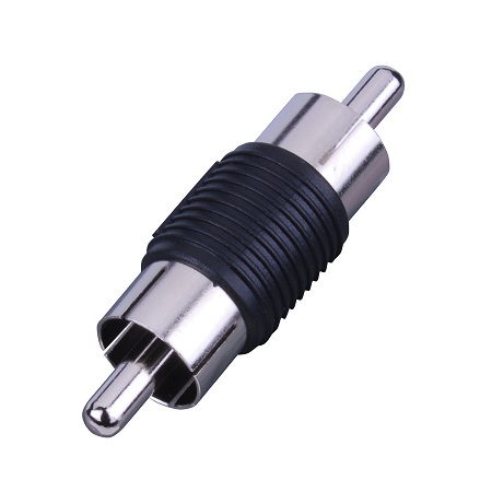 Vanco RCA Male Plug - RCA Male Plug Adapter