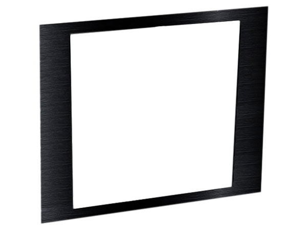 AFACE9 Middle Atlantic 9 SP Face Plate, Black Brushed Finish 9SP Aluminum RSH Face