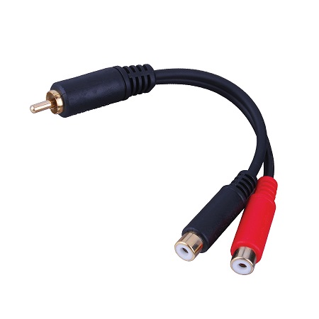 Vanco RCA Patch Cables - Premium Gold Plated 