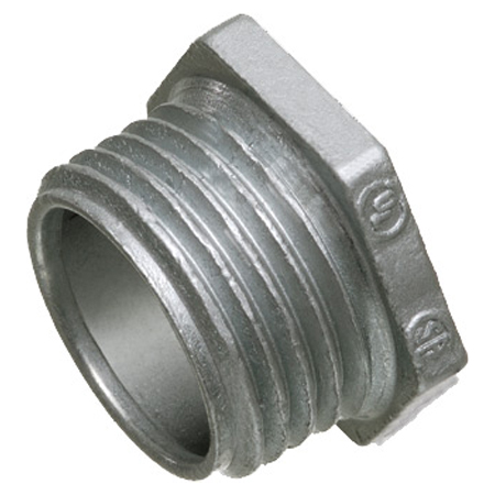 AI-507-10 Arlington Industries 2-1/2" Conduit Nipples (Zinc) - Pack of 10