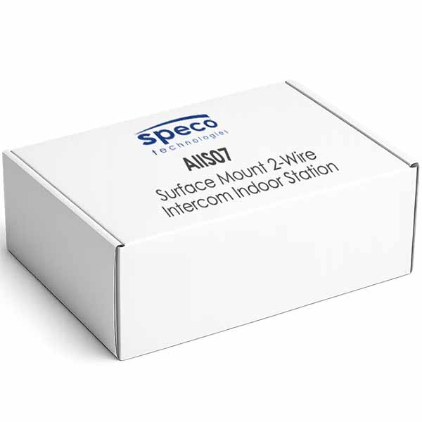 AIIS07 Speco Technologies Surface Mount 2-Wire Intercom Indoor Monitor