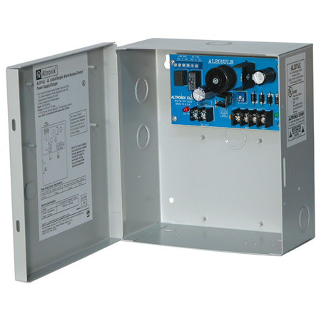 AL201UL Altronix UL Power Supply/Charger w/ Enclosure 12VDC @ 1.75amp