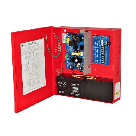 AL400ULPD4CBR Altronix 4 Channel  4Amp 12VDC or 3 Amp 2VDC Access Control Power Supply in UL Listed NEMA 1 Indoor 13