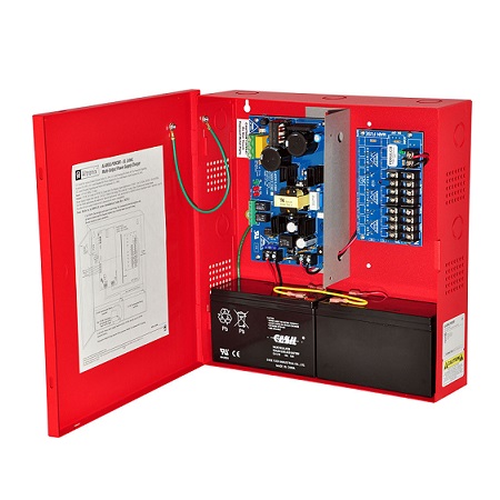 AL400ULPD8CBR Altronix 8 Channel 3Amp 24VDC or 4Amp 12VDC Power Supply in UL Listed NEMA 1 Indoor 13