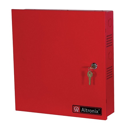 AL600ULPD4CBR Altronix 4 Channel 6Amp 24VDC or 6Amp 12VDC Power Supply in UL Listed NEMA 1 Indoor 13