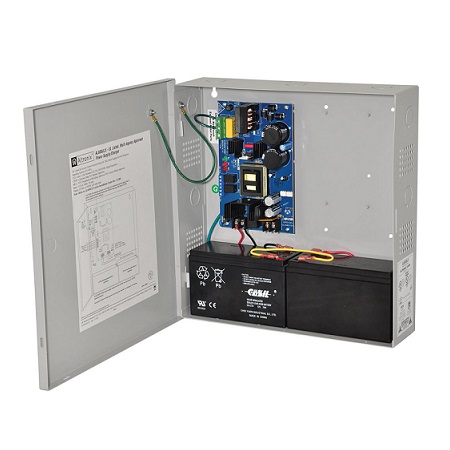 AL600ULXJP Altronix 1 Channel 6Amp 24VDC or 6Amp 12VDC Power Supply in UL Listed NEMA 1 Indoor 13