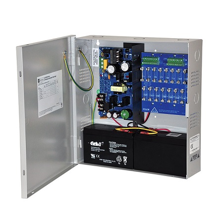 ALTV1224DC2220 Altronix 16 Channel 6Amp 24VDC or 6Amp 12VDC CCTV Power Supply in UL Listed NEMA 1 Indoor 13