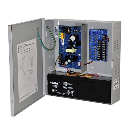 ALTV1224DCCB Altronix 8 Channel 4Amp 24VDC or 4Amp 12VDC CCTV Power Supply in UL Listed NEMA 1 Indoor 13
