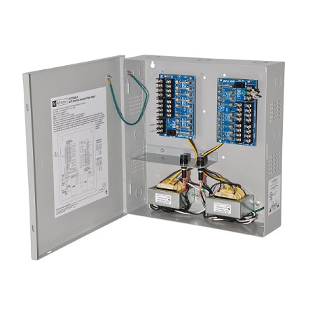 ALTV2416X220 Altronix 16 Channel 8 Amp 24VAC or 7 Amp 28VAC CCTV Power Supply in UL Listed NEMA 1 Indoor 13