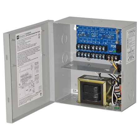 ALTV248ULCB Altronix 8 PTC Output CCTV Power Supply - 24VAC @ 3.5Amp or 28VAC @ 3Amp