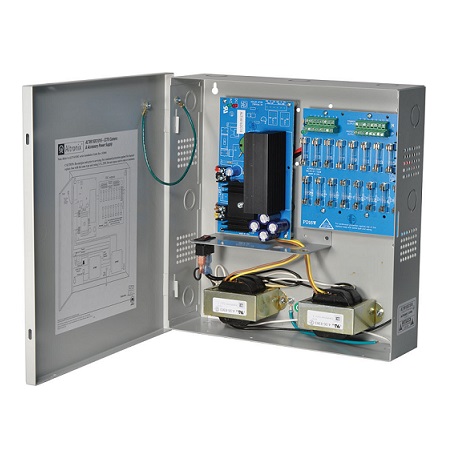 ALTV615DC101622 Altronix 16 Channel 10Amp 6-15VDC CCTV Power Supply in UL Listed NEMA 1 Indoor 13