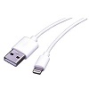Show product details for ALUSB06 Vanco Lightning Charge and Sync Cable 6ft