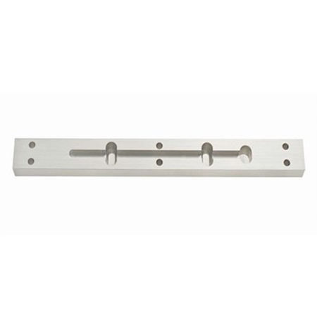 AM3300DURO AM3300 Alarm Controls 1/2" Mounting Plate for 600 Series Single Magnetic Lock - Duranodic Finish