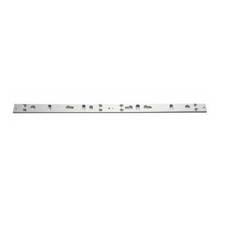 AM3331DURO Alarm Controls 1/4" Header Plate for All 600 Series Double Magnetic Locks - Duranodic Finish