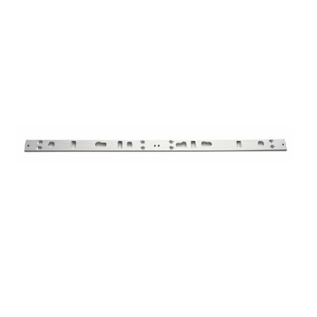 AM6331DURO Alarm Controls 1/4" Header Plate for All 1200D Double Magnetic Locks - Duranodic Finish