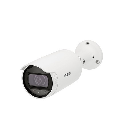 ANO-L6022R Hanwha Techwin 4mm 30FPS @ 2MP Outdoor IR Day/Night WDR Bullet IP Security Camera PoE