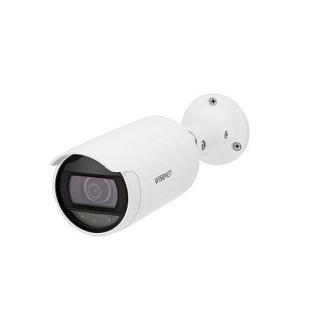 ANO-L7012R Hanwha Techwin 3mm 30FPS @ 4MP Outdoor IR Day/Night WDR Bullet IP Security Camera PoE