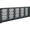 Show product details for APM-3 Middle Atlantic 3 Space Hinged, Accessory Mounting Panel with Black Finish