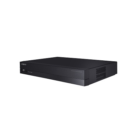 ARN-410S Hanwha Techwin 4 Channel NVR 40Mbps Max Throughput - No HDD w/ 4 Port PoE