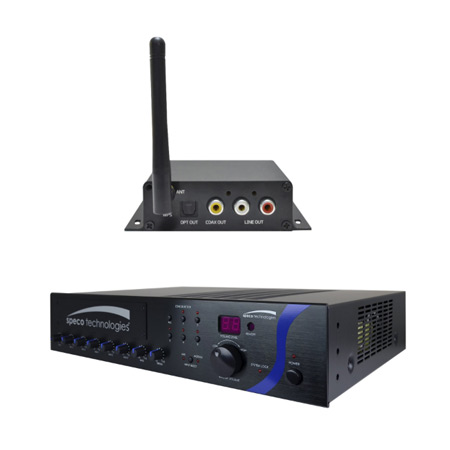 ASPBMK1 Speco Technologies AS1 Streamer and PBM120A Amplifer Bundle