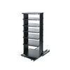 Show product details for ASR-42 Middle Atlantic Adjustable Slide Out Rotating Shelving System Useable Height, 18" Deep - 6 Shelves
