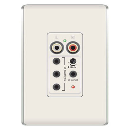 AU1004-LA Legrand On-Q LyriQ Flush Mount Single Source Input Light Almond