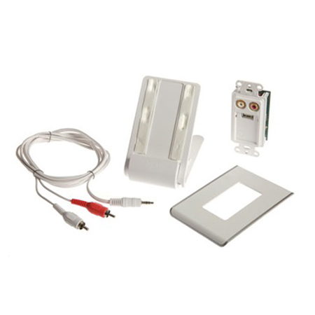AU5015-WH Legrand On-Q LyriQ Ipod Charge and Play Kit White