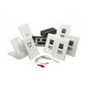 Show product details for AU5714-WH Legrand On-Q LyriQ Charge & Play Four-Zone Kit in Studio Design