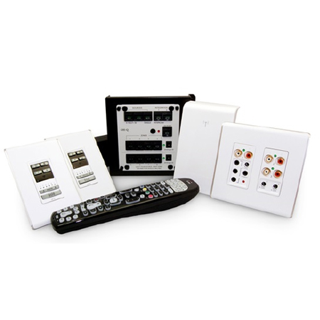 AU5852-WH Legrand On-Q lyriQ airQast Multi-Source, Two-Zone Kit