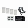 Show product details for AU7054-LA Legrand On-Q Digital Audio Four-Room Expansion Kit White