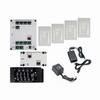 AU7154-LA Legrand On-Q Digital Audio Four-Room Single-Source Kit White